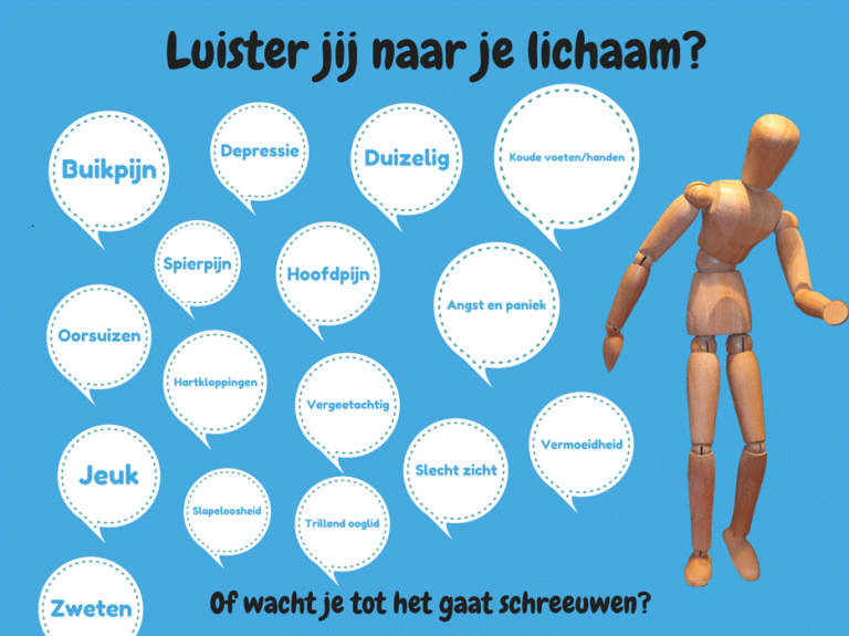 Burn out: pijn in lichaam